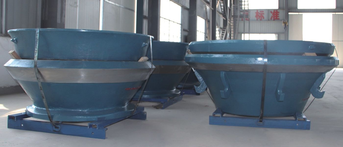 crusher mantle bowl liner concave